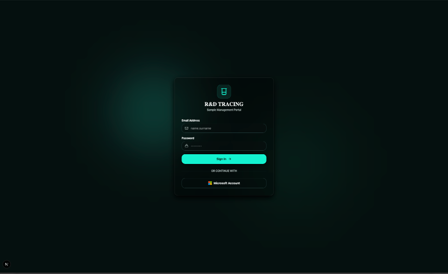 Sample Request System preview